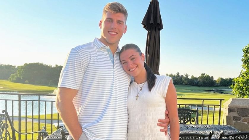 Who is Lukas Van Ness' girlfriend, Frankie Kmet? Exploring the top 2023 NFL  draft prospect's personal life