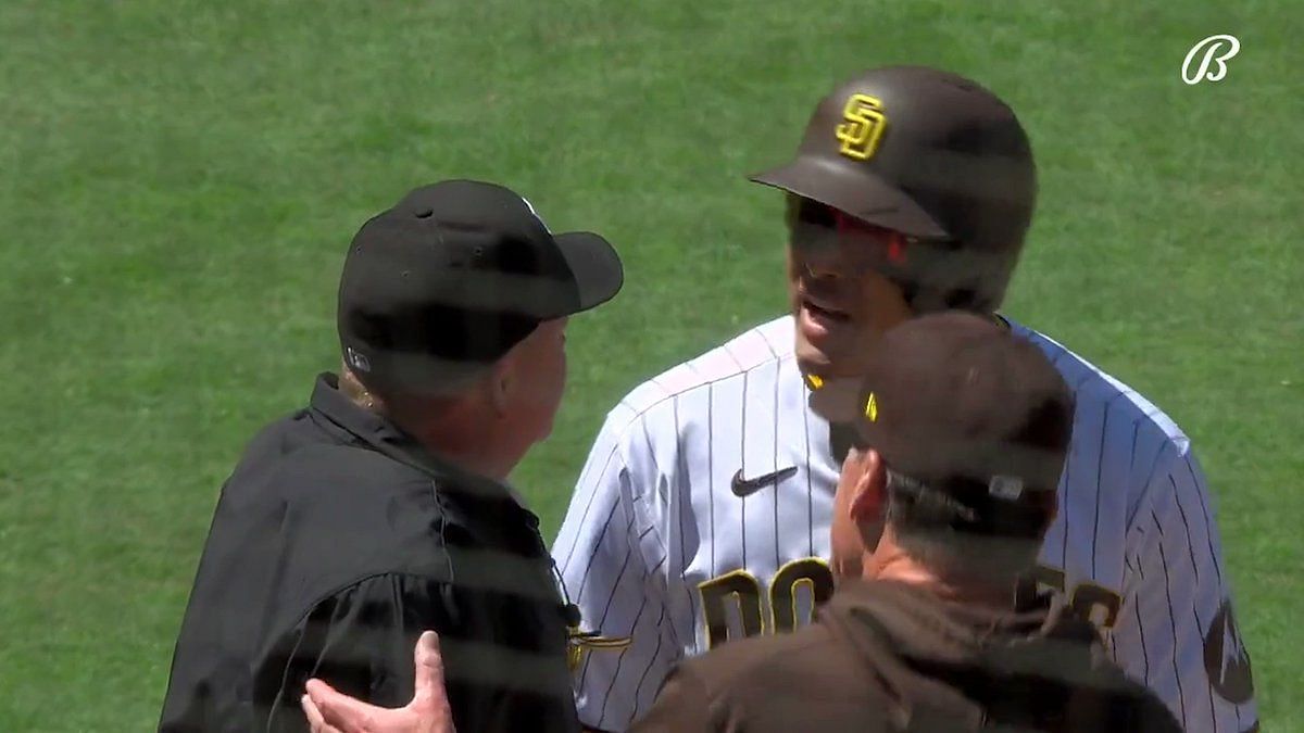 San Diego Padres' Manny Machado ejected after pitch clock violation 