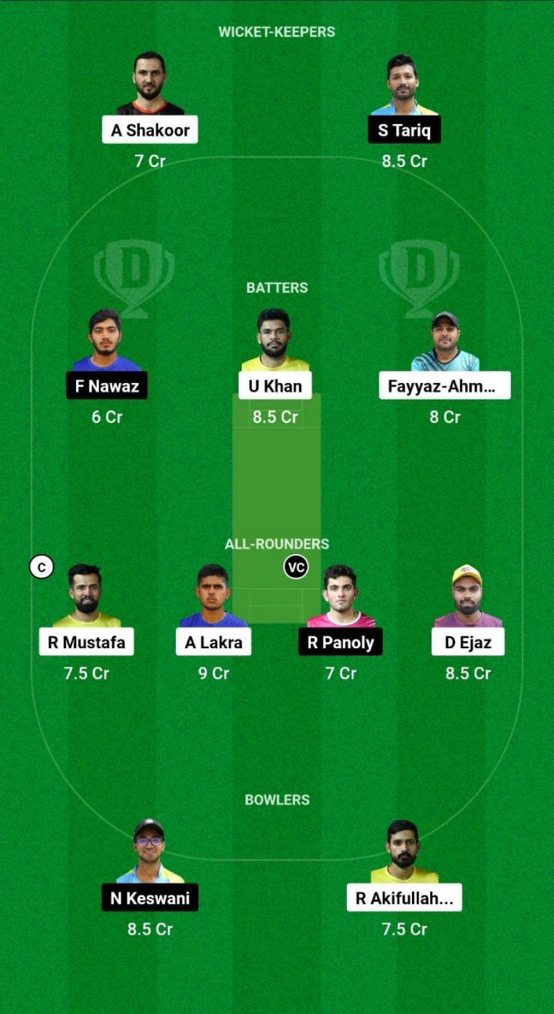 FM vs ZGS Dream11 Prediction - Sharjah Ramadan T20 League