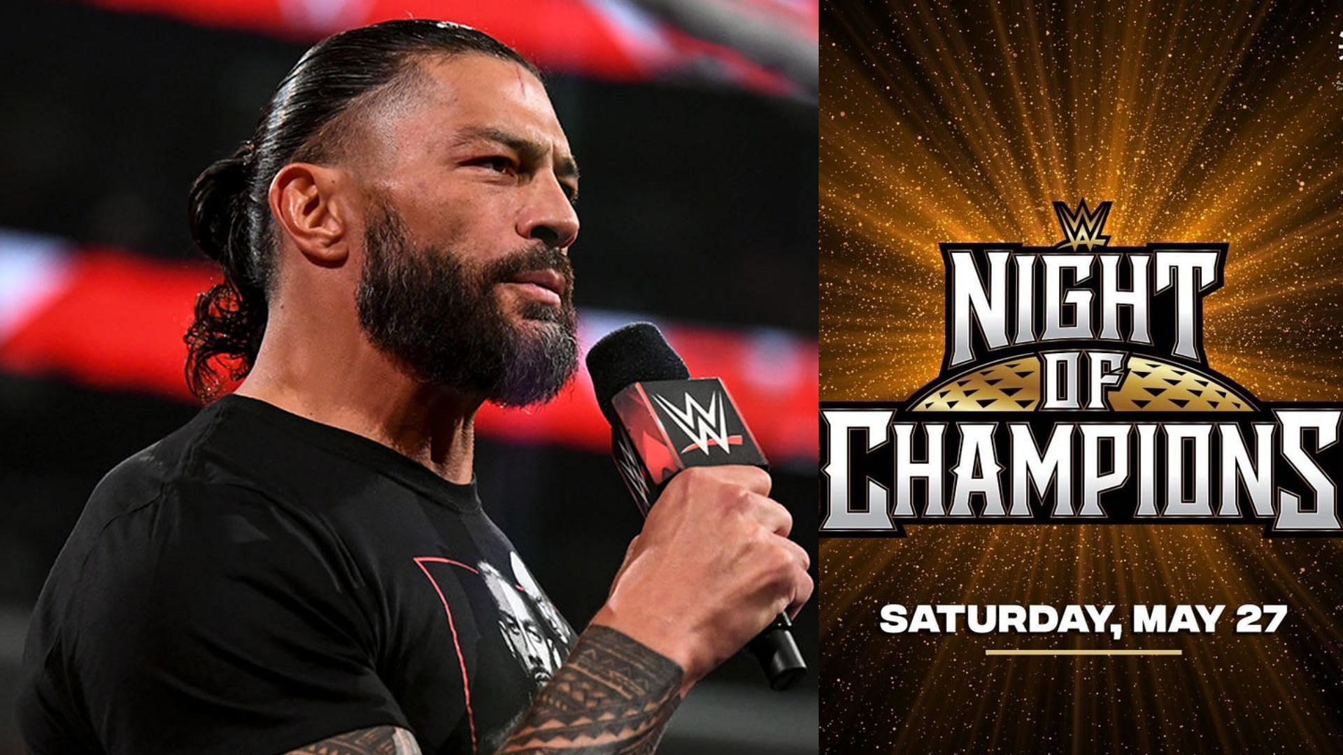 Roman Reigns will be at WWE Night of Champions 2023.