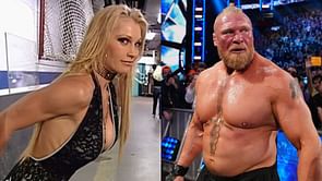 "I always loved blondes" - When current WWE star confessed to having a crush on Brock Lesnar's wife Sable