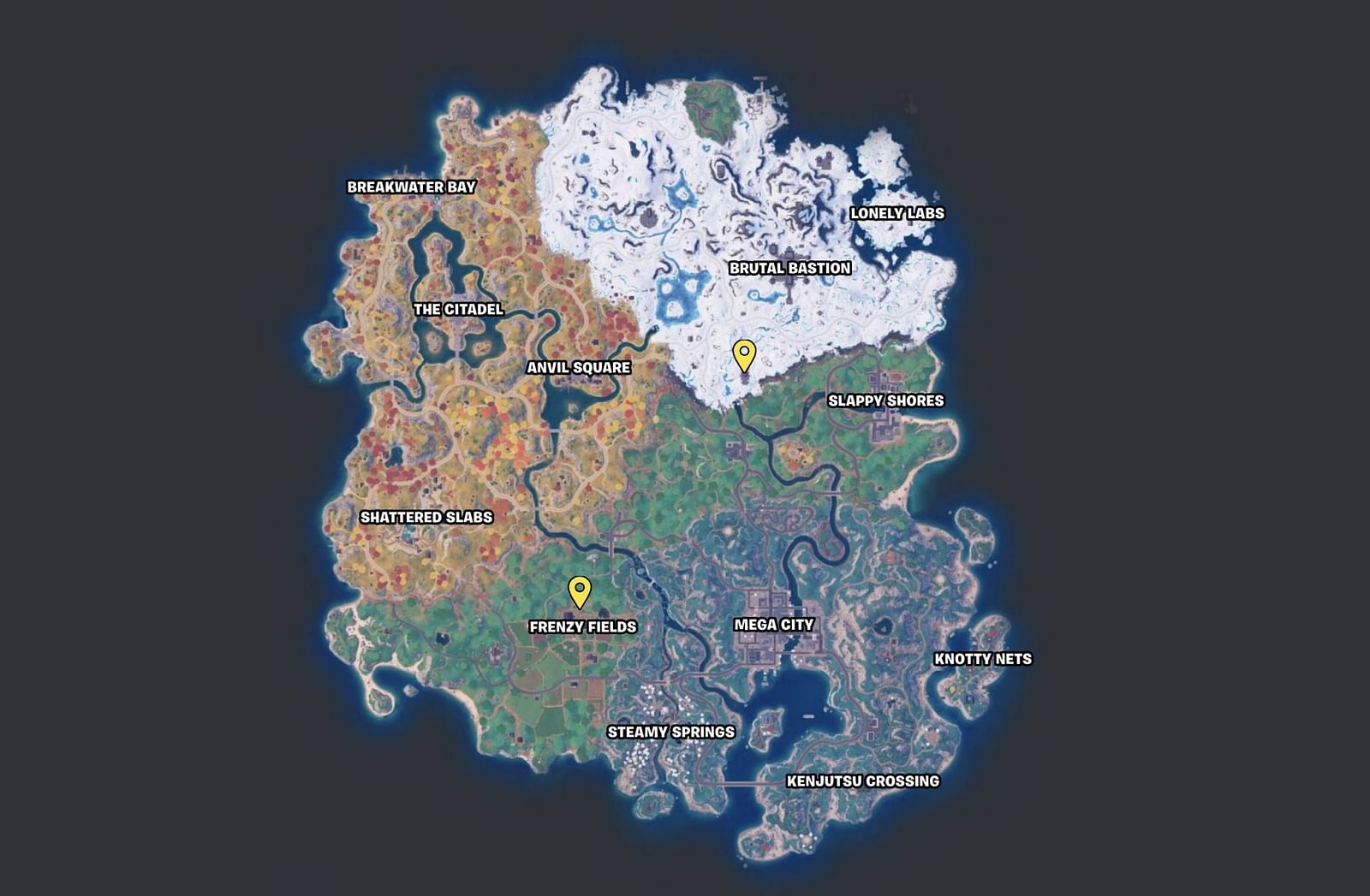 All Heal Eggs locations in Fortnite Chapter 4 Season 2