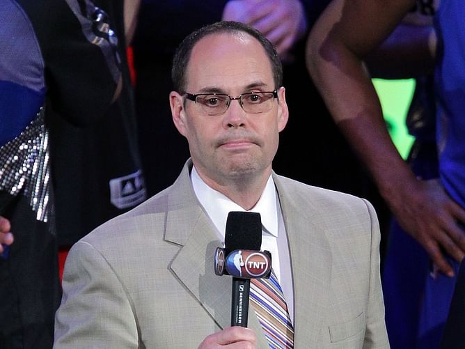 "We're getting to it right now, you knucklehead" - Ernie Johnson is not happy as his Milwaukee Bucks prediction failed