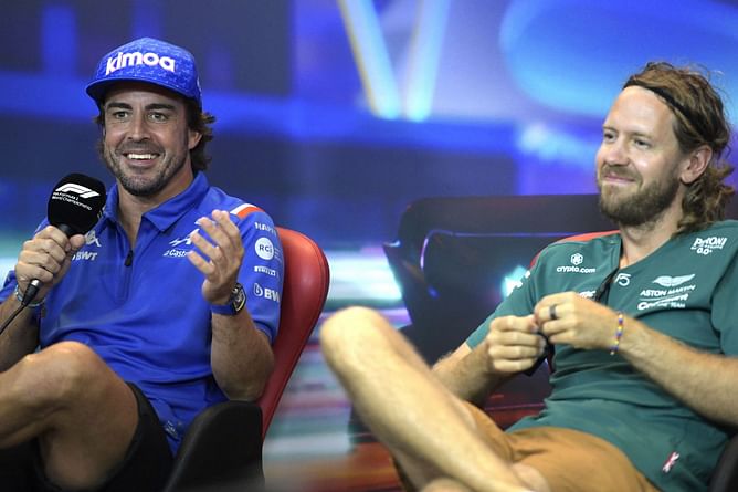 Sebastian Vettel becomes latest victim of Fernando Alonso's jibe-ladden race week