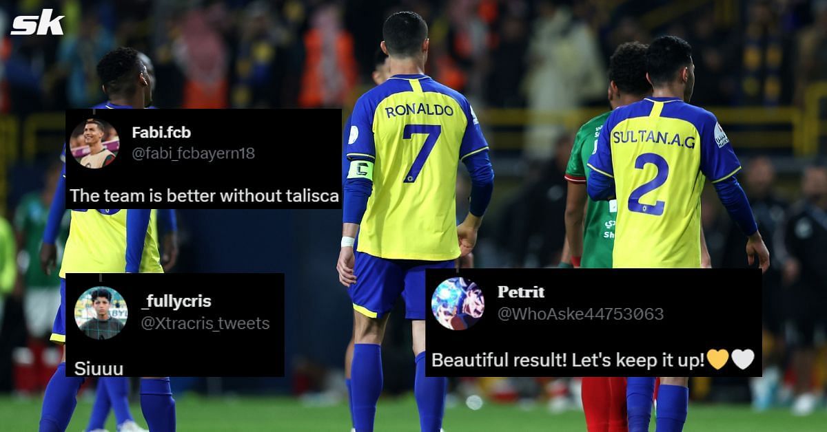 Fans react as Cristiano Ronaldo