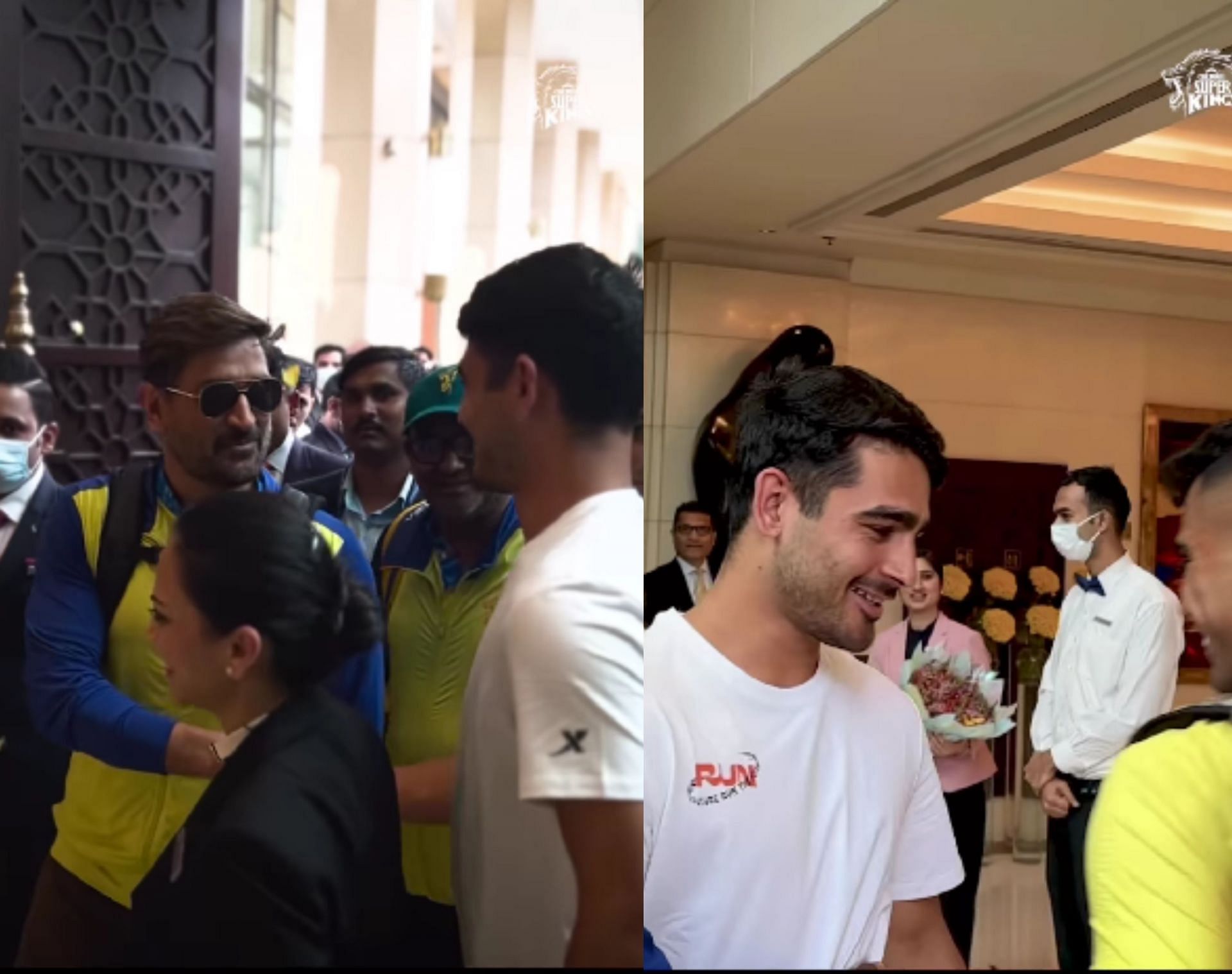 [WATCH] CSK's IPL 2022 breakout star Mukesh Choudhary meets up with his ...