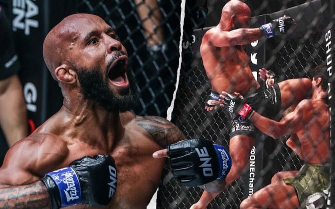 Demetrious Johnson says he never trained for flying knee finish of Moraes
