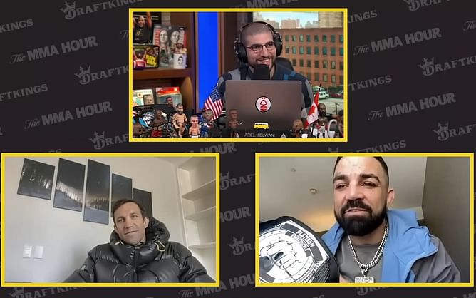 WATCH: Mike Perry hilariously shuts down Luke Rockhold after the latter accuses 'Platinum' of thinking in "One Direction"