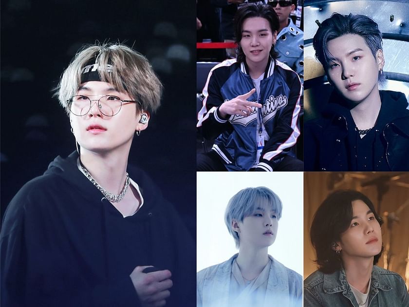 What is BTS star Suga's 5 most popular hairstyles?