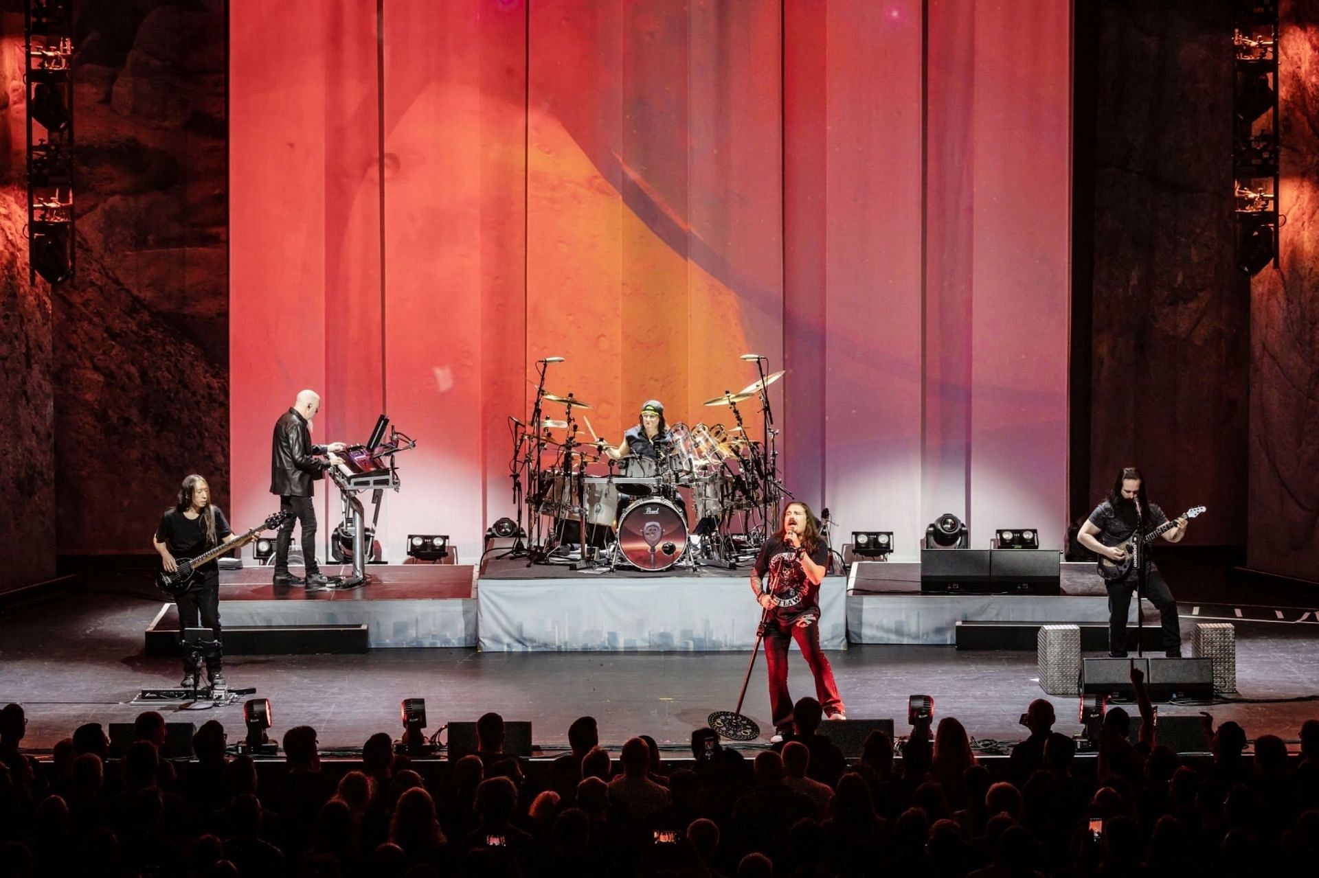 Dream Theater at the Admiralspalast on May 23, 2022 in Berlin, Germany.(Image via Getty Images)