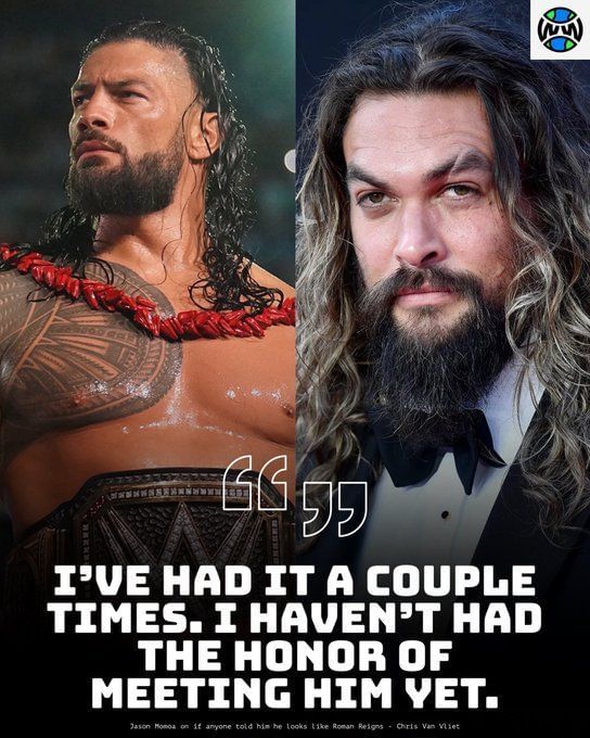 Roman Reigns Jason Momoa Roman Reigns and Jason Momoa Which major star has the higher net