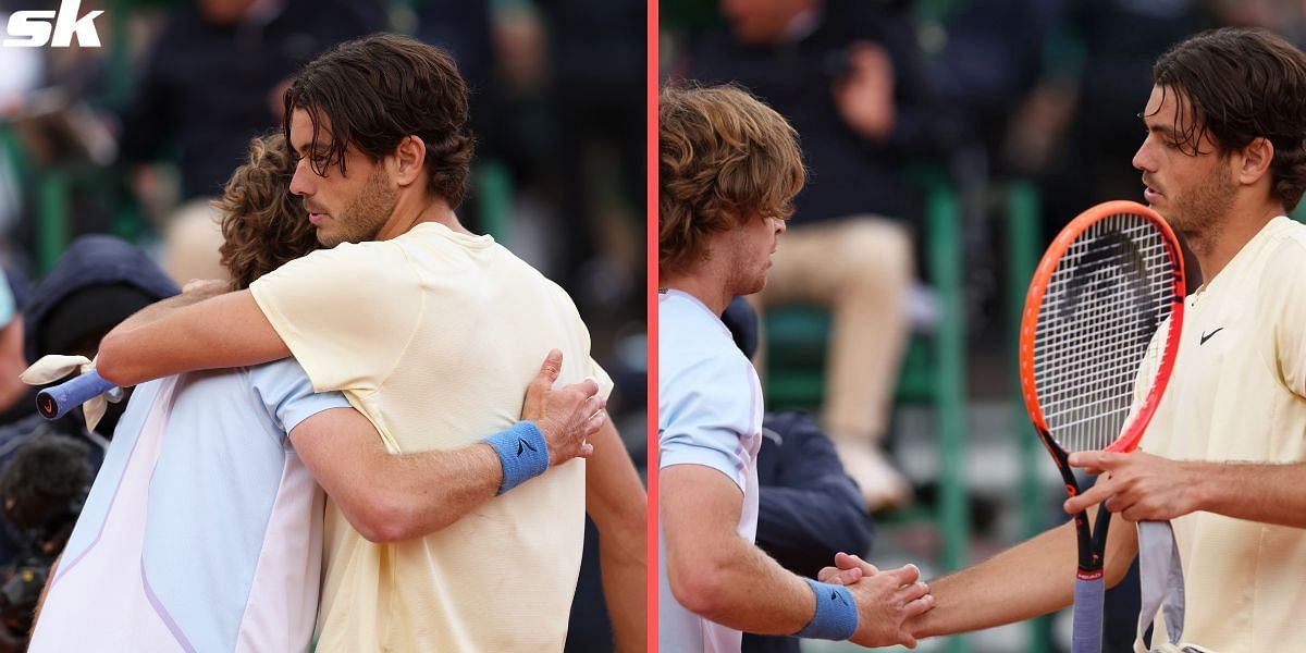 Andrey Rublev beat Taylor Fritz to reach the final of the Monte-Carlo Masters