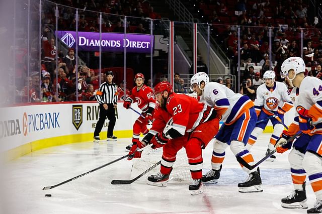 New York Islanders v Carolina Hurricanes - Game One