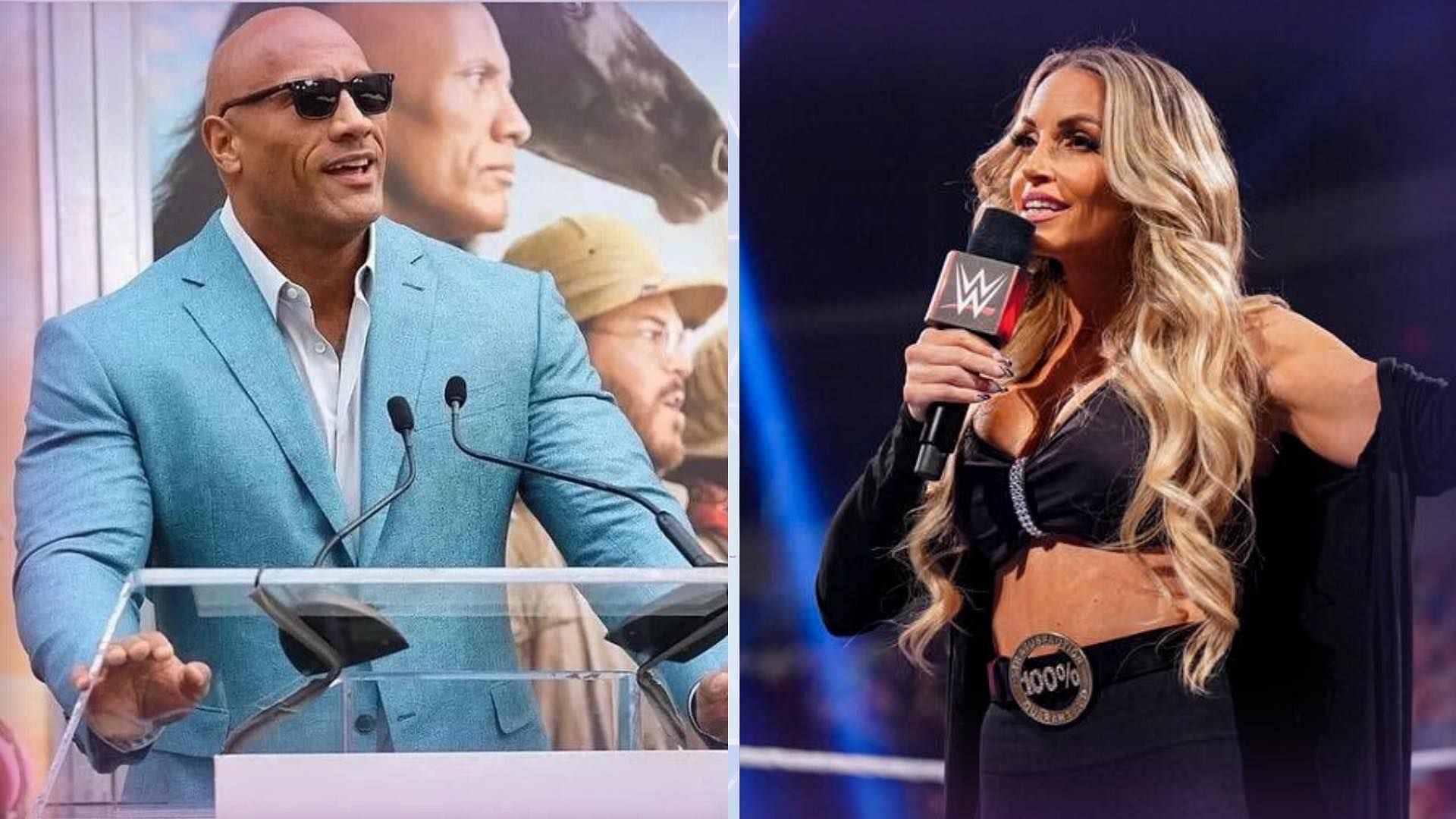 Trish Stratus has recently returned to WWE programming