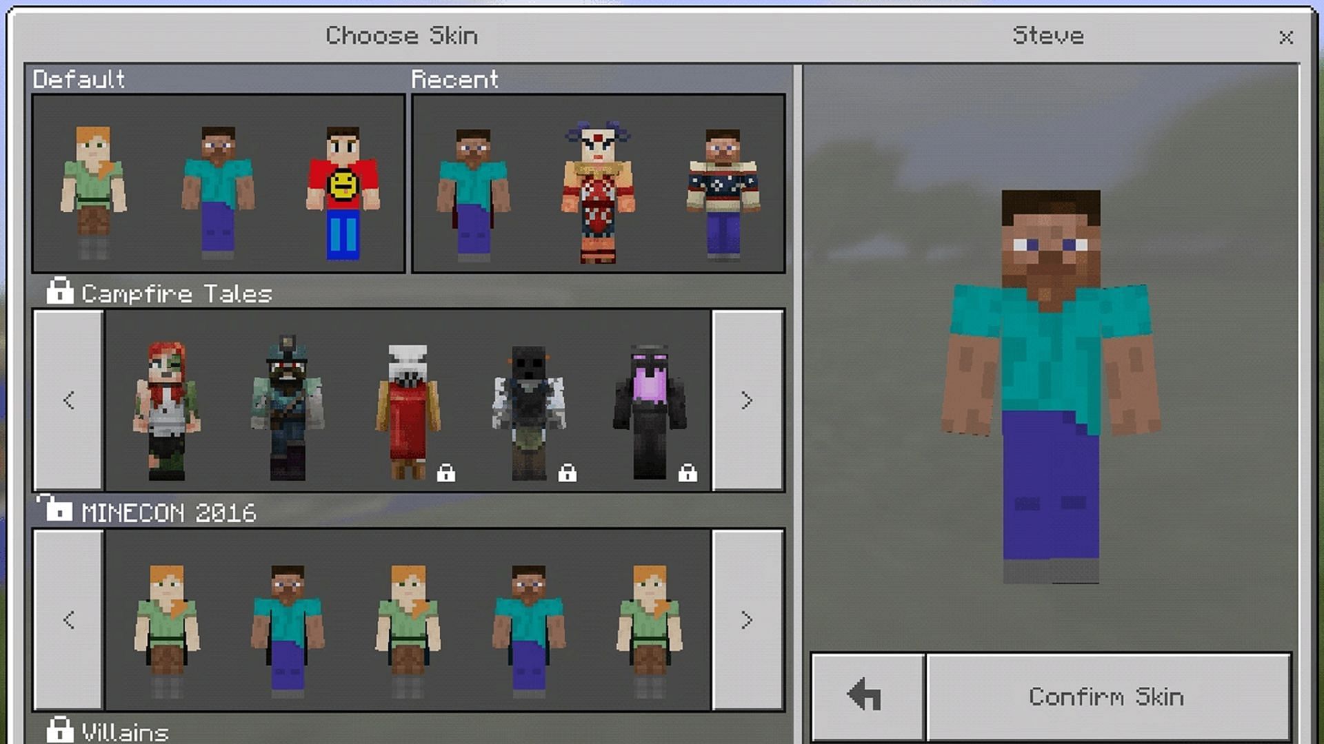 The History of Minecraft Skins 