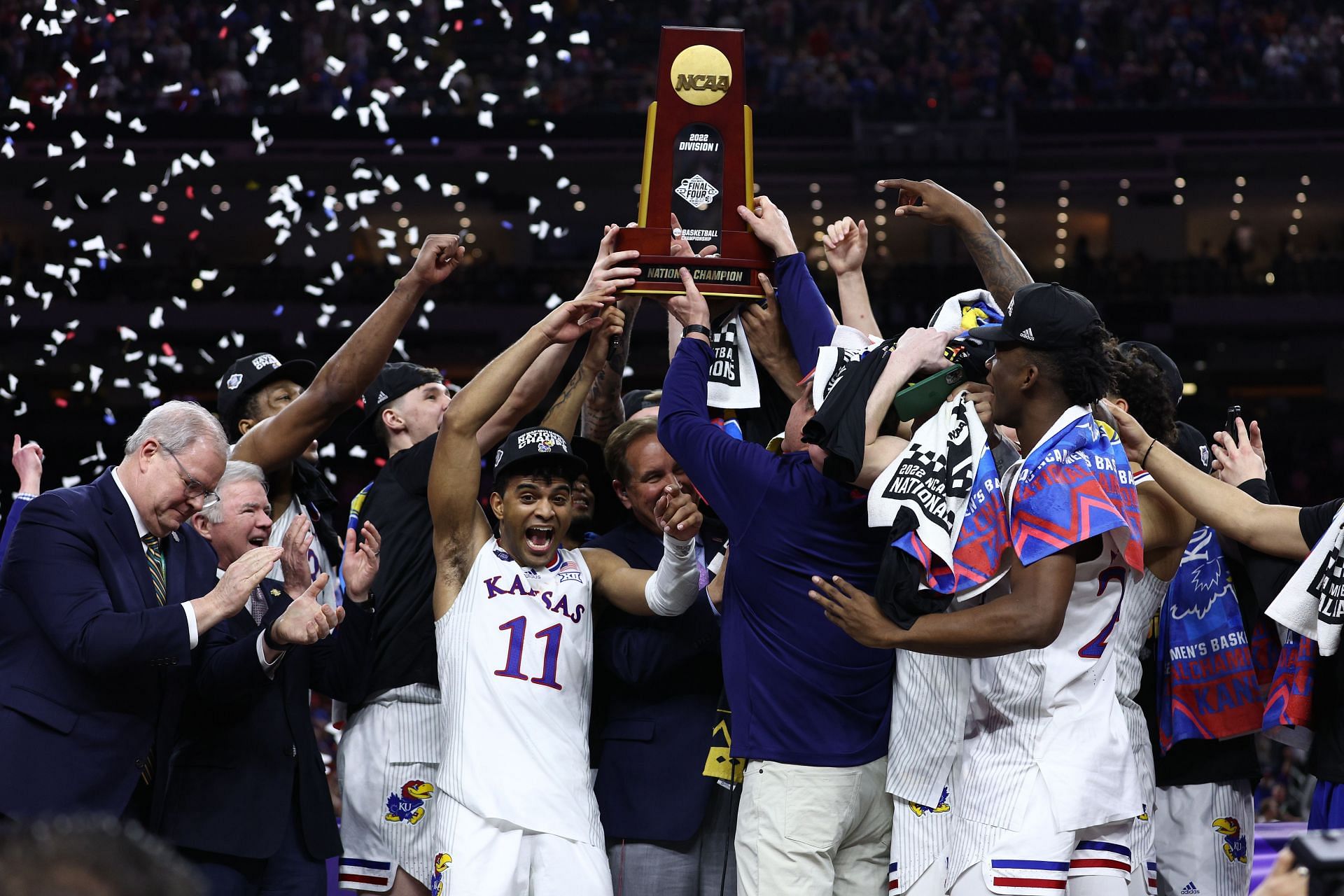 Kansas won the 2022 NCAA championship.