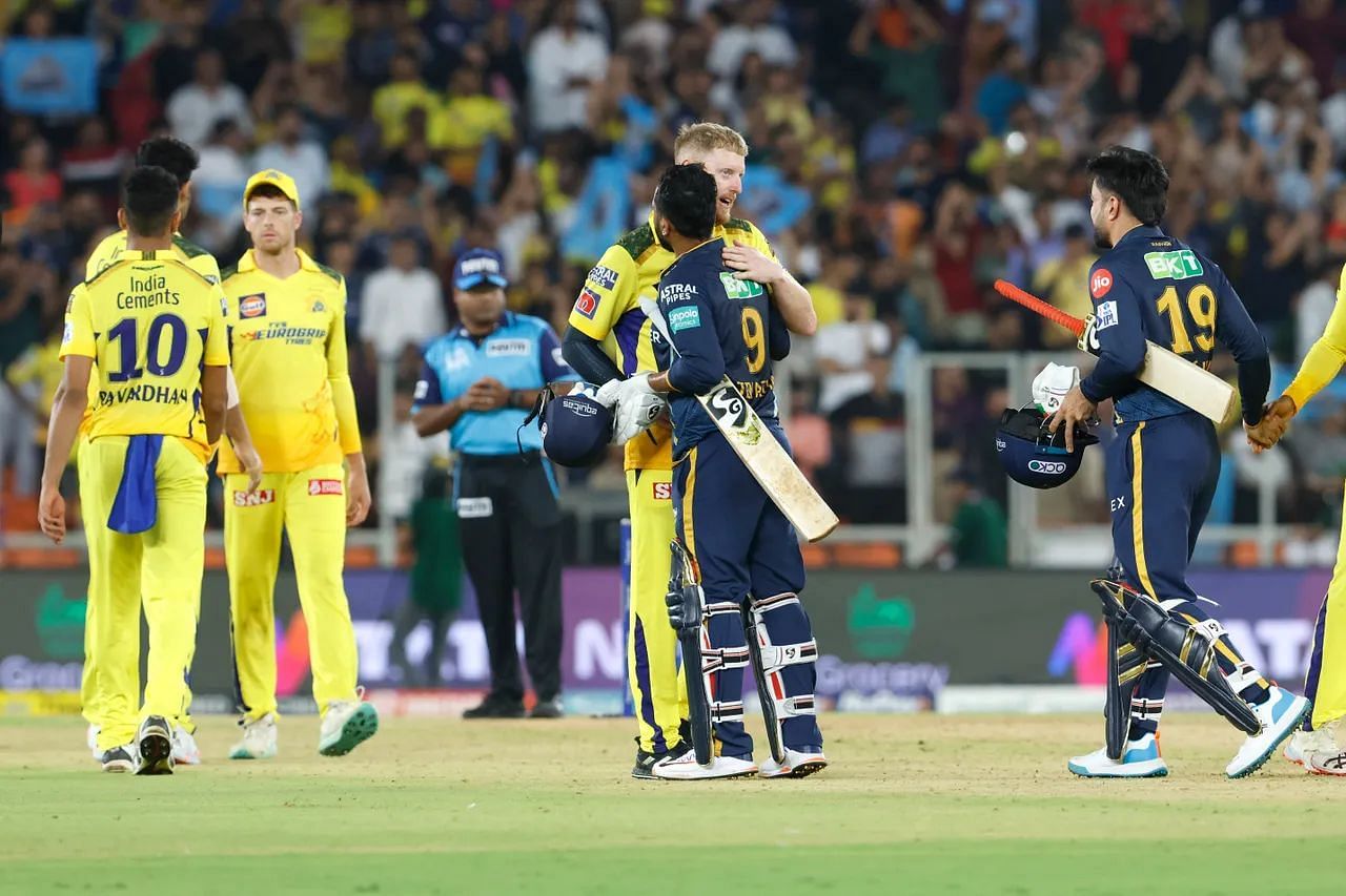 Chennai Super Kings conceded 12 extras to Gujarat Titans (Image Courtesy: IPLT20.com)