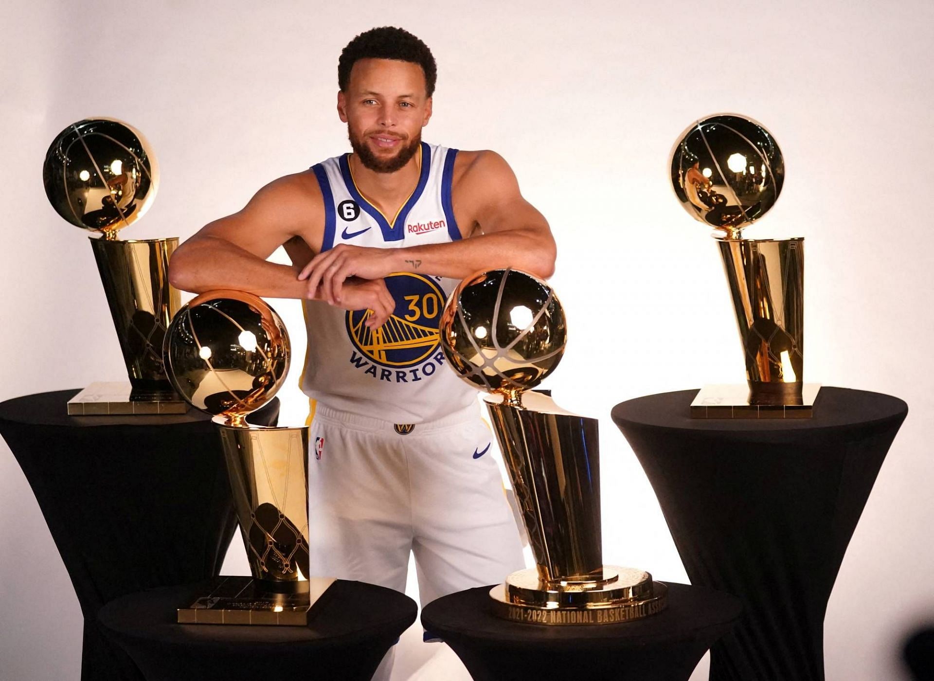 Stephen Curry after leading the Warriors to their 4th championship in 8 years in 2022