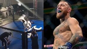 Watch: Conor McGregor's insane spinning kick cuts mannequin's head off