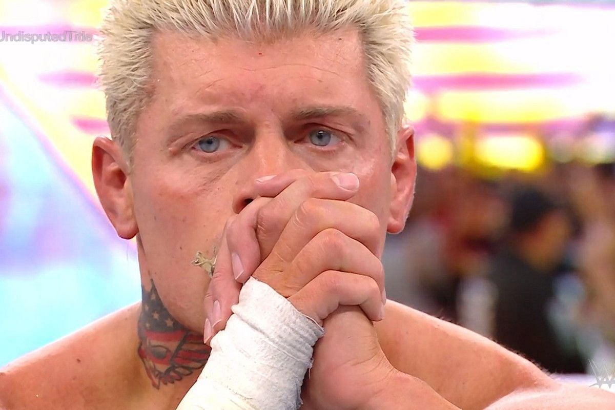 Cody Rhodes was left disappointed at WrestleMania 39.