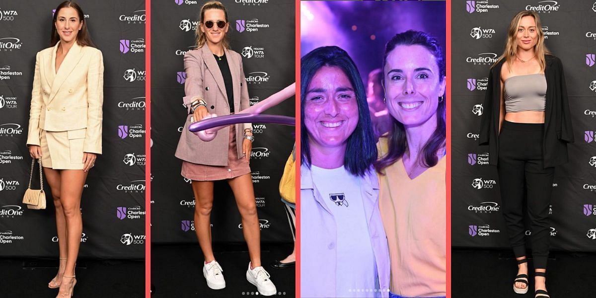 Sofia Kenin, Victoria Azarenka, Ons Jabeur, Alize Cornet, Paula Badsa