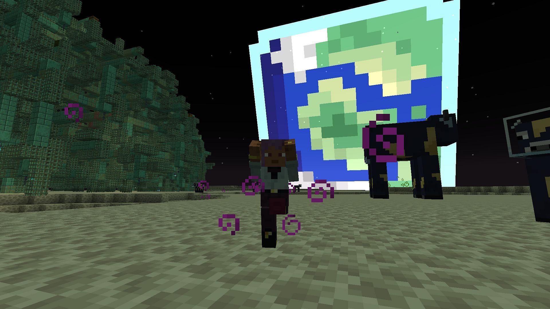 How to go to Moon dimension in Minecraft April Fools' update