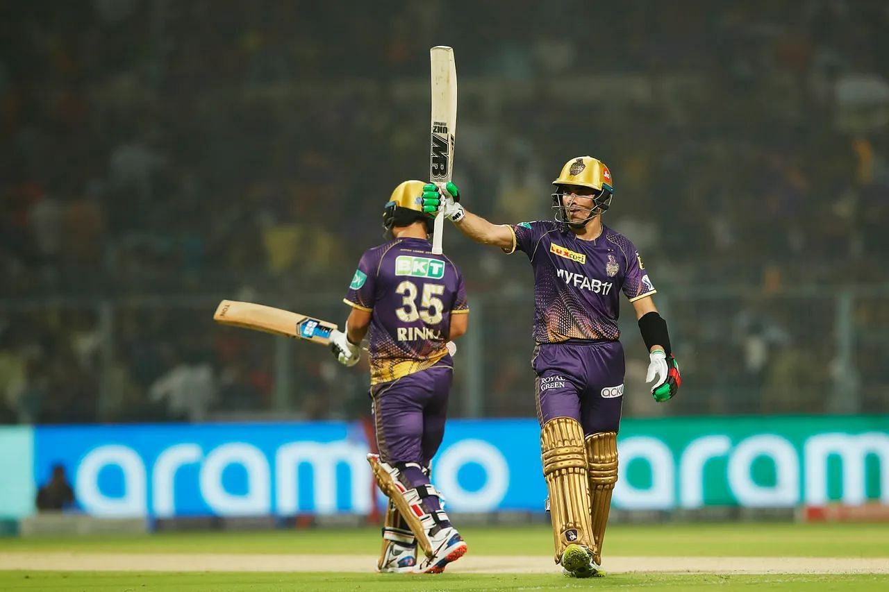 Rahmanullah Gurbaz smashed a half-century (Image Courtesy: IPLT20.com)