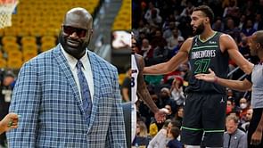 "Y'all said I was hating" - Shaquille O'Neal takes another shot at Rudy Gobert ahead of Frenchman's return for must-win game against Thunder