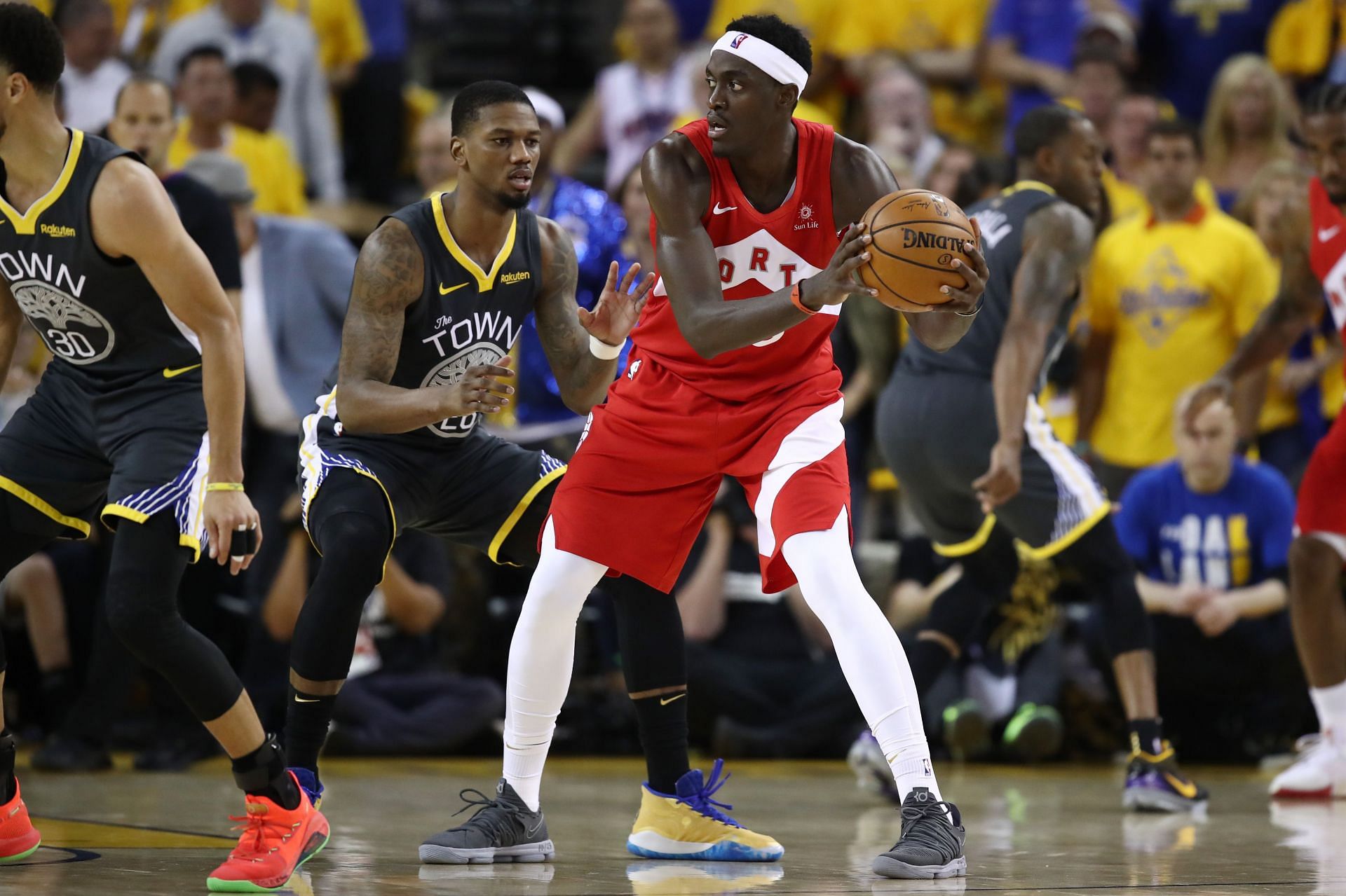 Siakam played great basketball in the 2019 NBA Finals, (Image via Getty Images)