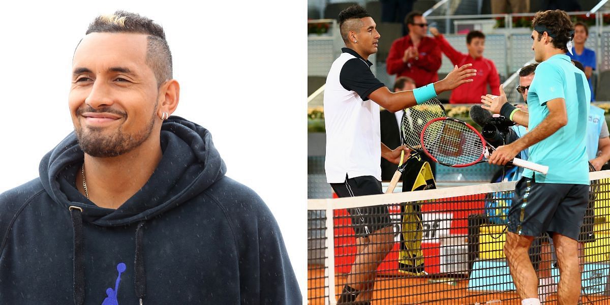 Nick Kyrgios defeated Roger Federer in 2015 Madrid Open