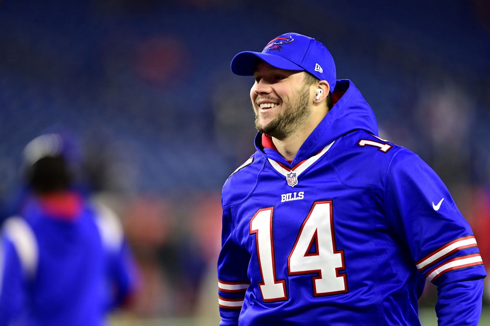 Josh Allen at Buffalo Bills v New England Patriots