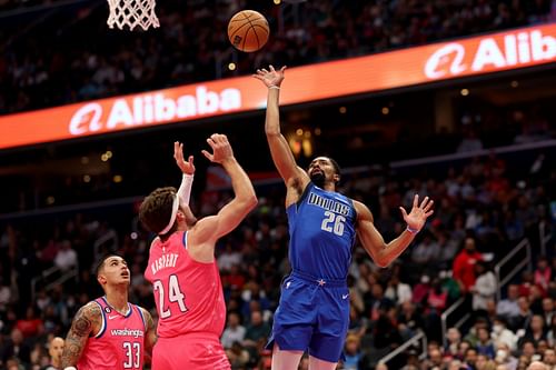 Dinwiddie was upset that the Mavs lost to his former team (Image via Getty Images)