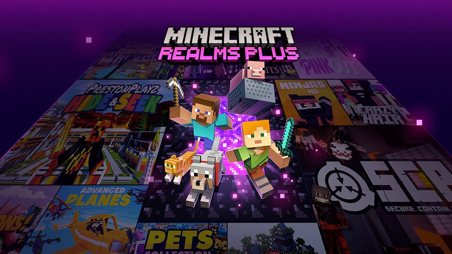 Minecraft Realms - your own personal server (Image via Mojang)