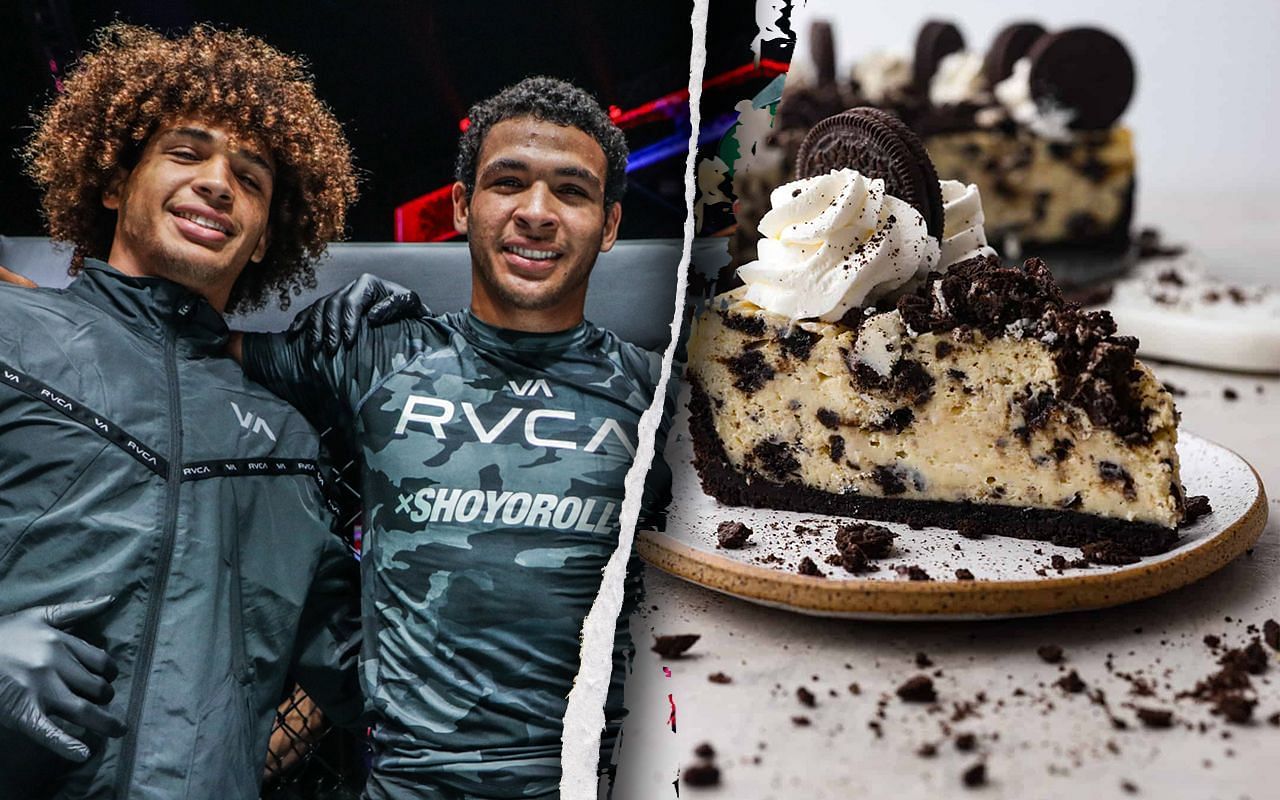 The Ruotolo twins and their love for cheesecake [Credit: ONE Championship]