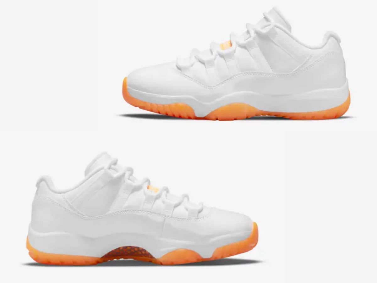 Jordan 11 Retro Low Citrus (Image via Nike)