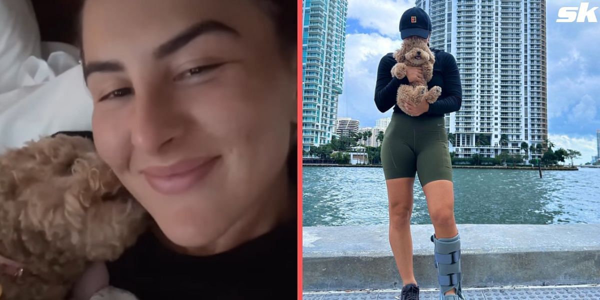 Bianca Andreescu says pet Coco saved her during ankle recovery