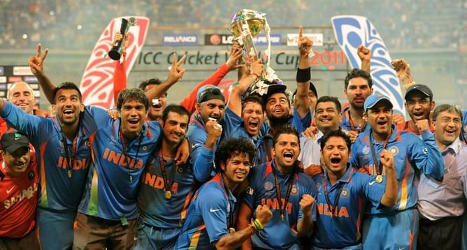 भारतीय क्रिकेटरों ने 2011 वर्ल्ड कप की जीत को किया याद, 12 साल पहले टीम ने रचा था इतिहास