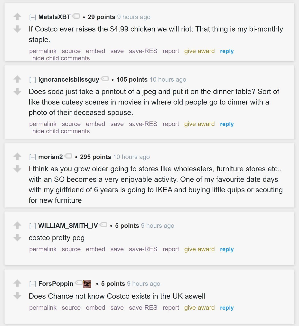 Fans on Reddit discussing the streamer&#039;s clip 4/4 (Image via r/LivestreamFail)