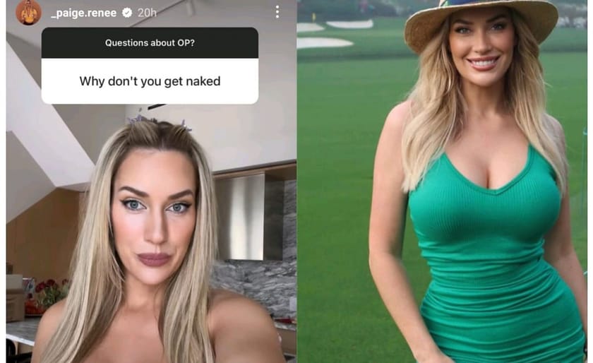 "There will never be nudity" Paige Spiranac replies to fan queries