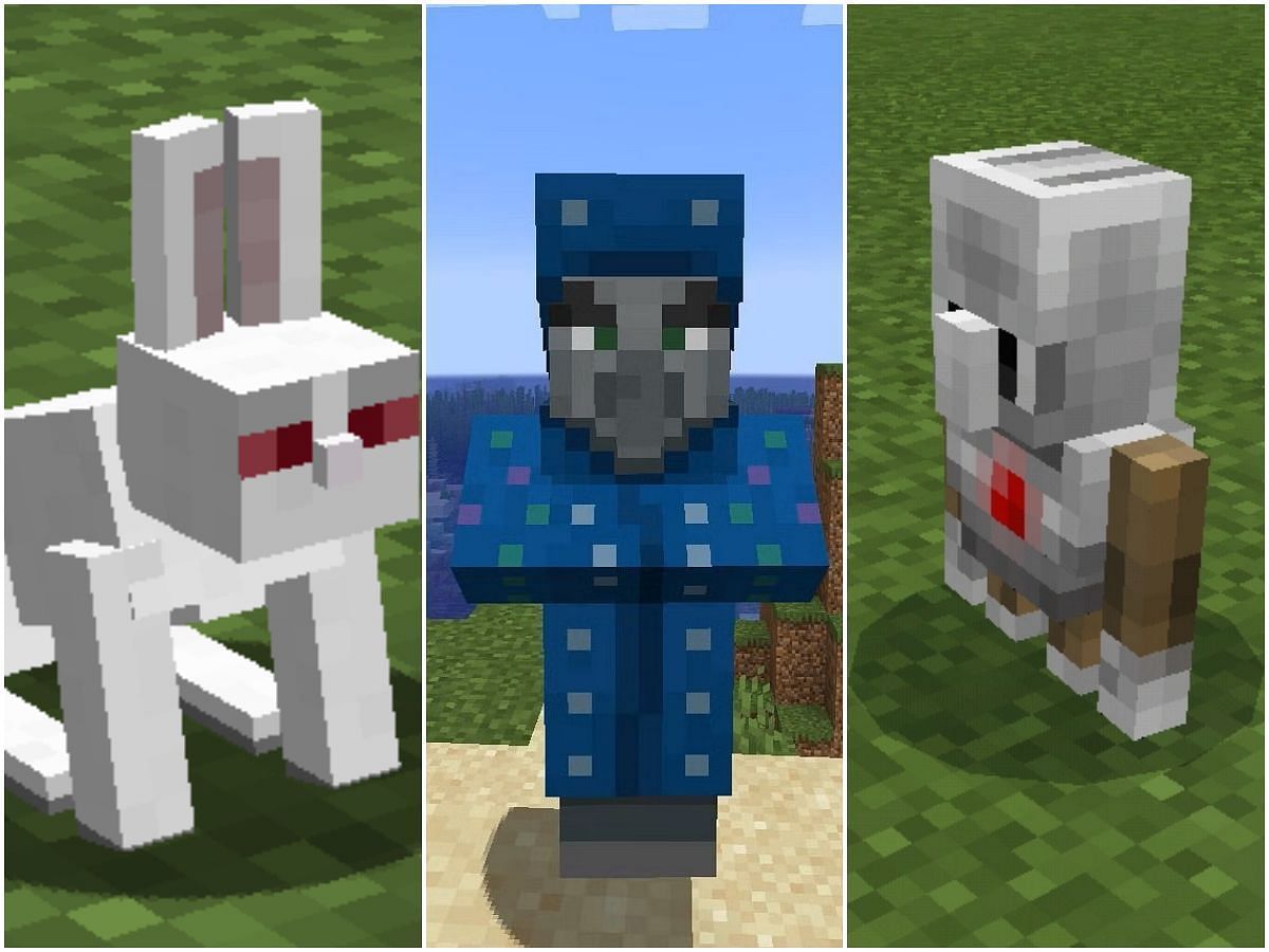 Certain mobs can only be summoned through commands in either Minecraft Java or Bedrock Edition (Image via Sportskeeda)
