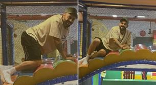 [Pictures] “Dil toh baccha hai Ji” – Virat Kohli shares a hilarious post from children’s indoor playground