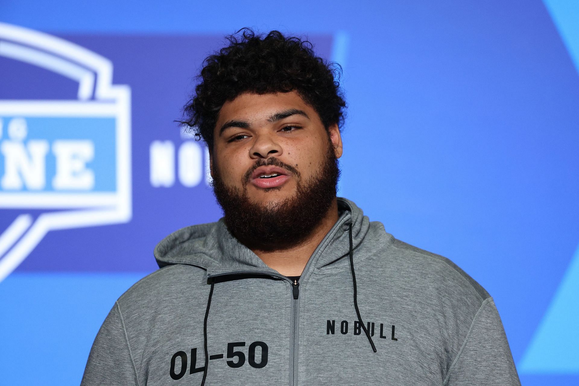 Darnell Wright at the NFL Combine