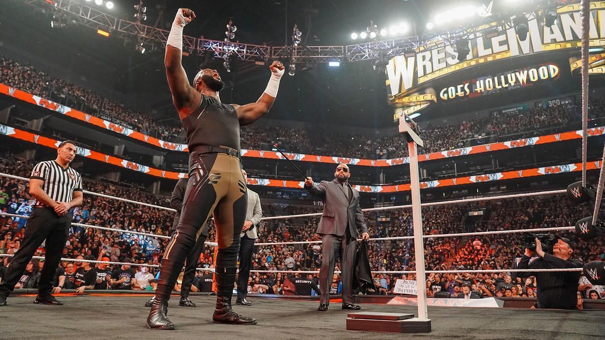 Omos is the biggest superstar in WWE today.