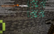 Diamonds at Y=-58 (Image via Mojang)