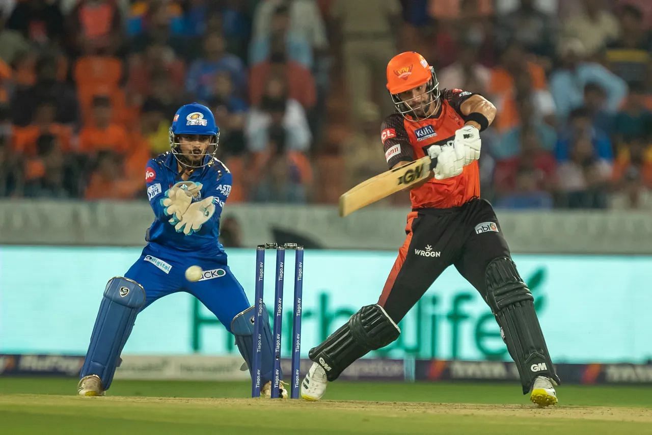 Mayank Agarwal played his best knock of IPL 2023 in his last outing at the Rajiv Gandhi International Cricket Stadium (Image Courtesy: IPLT20.com)