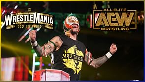 "Loved the belt spot" - AEW star sends a message to Rey Mysterio after his win at WWE WrestleMania 39