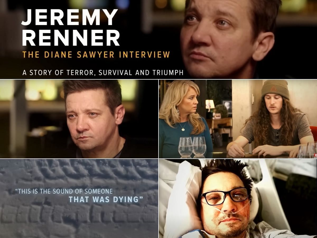 Jeremy Renner met with a horrible accident on January 1, 2023. (Photo via YouTube/Sportskeeda)