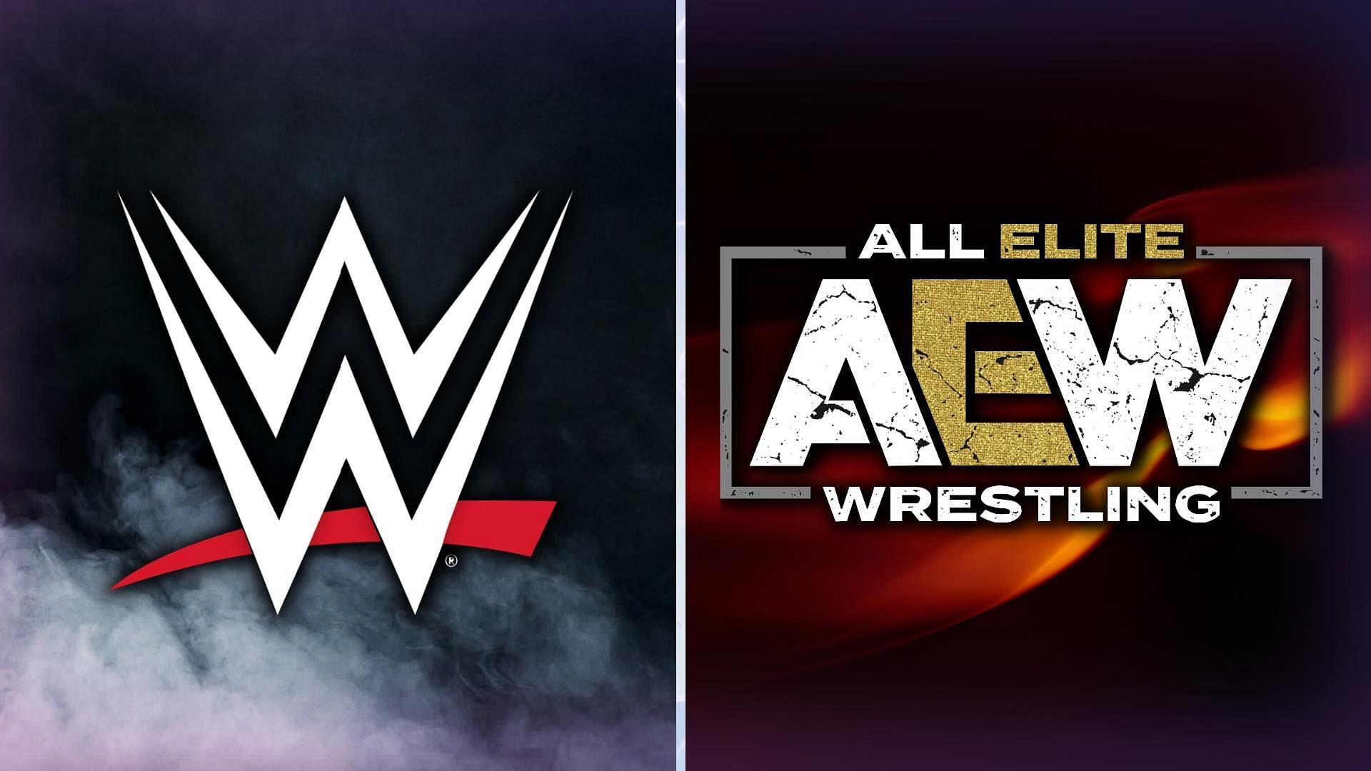 WWE and the rival wrestling promotion AEW.