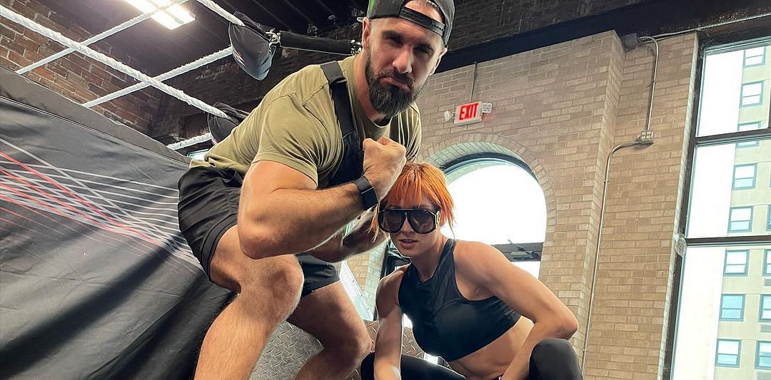 WWE Star Becky Lynch's Daughter Roux Is a Daddy's Girl in Rare