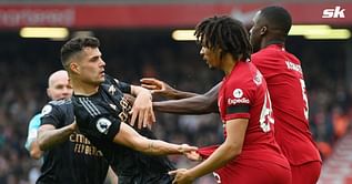 “If they support the team or not, it’s not our problem” – Arsenal star Granit Xhaka makes emphatic claim on Liverpool draw